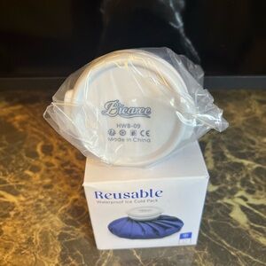 White Bicaree Reusable Ice Cold Pack